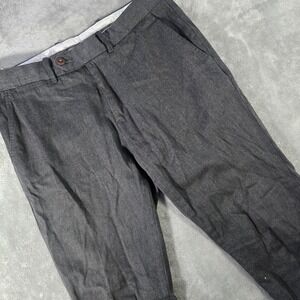 Tommy Hilfiger Slim Fit Dress Pants Gray Career Casual Size 32/32‎